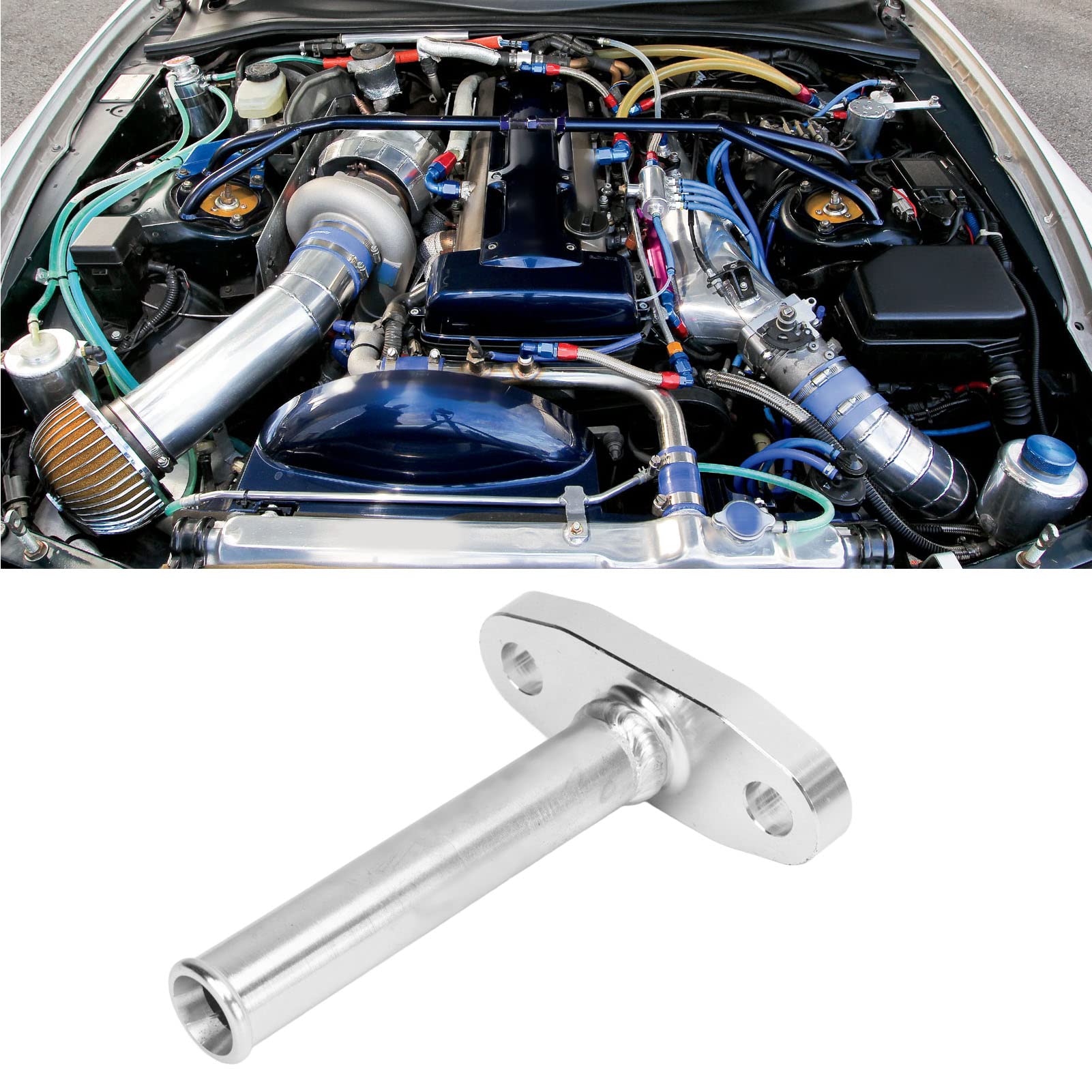 Kit Ligne Huile AN-4 Turbo 2,33 Pieds Retour Turbocompresseur - Marque Uxcell, Neuf