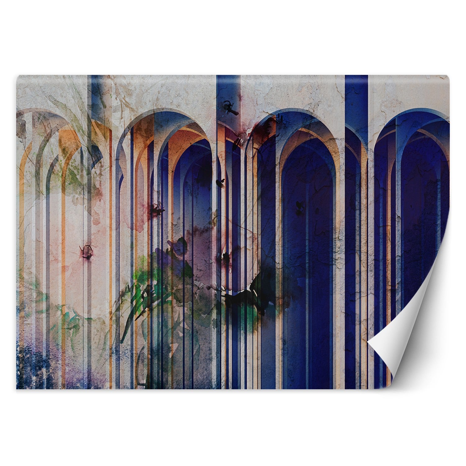 Fototapeta, Kolumny abstrakcja kolorowa 300x210