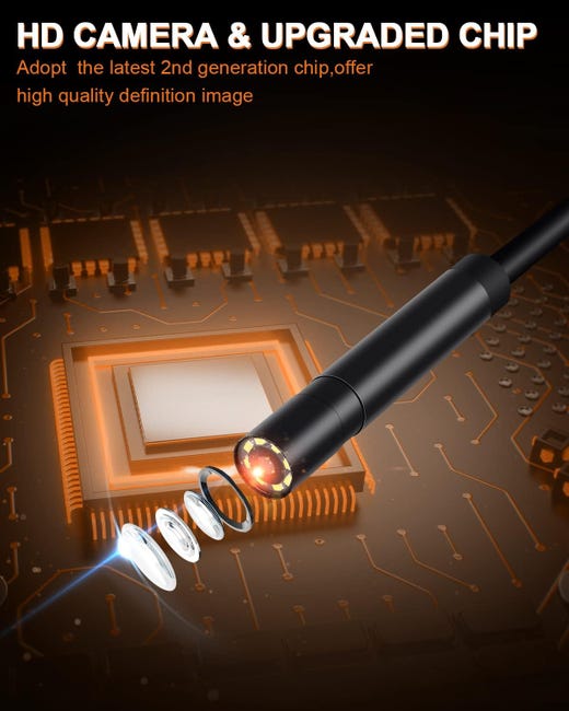 Endoscopio Industriale Ulisem 1080P Digitale IP68 Impermeabile Telecamera A Serpente Con Ripresa Video Elettronica Telecamera Di Ispezione Portatile Con 28 Ips Sn Con Luce Led Per Tubi 89083321 Endoscopio Industriale Ulisem 1080P Digitale IP68 Impermeabile Telecamera A Serpente Con Ripresa Video Elettronica Telecamera Di Ispezione Portatile Con 28 Ips Sn Con Luce Led Per Tubi 89083321