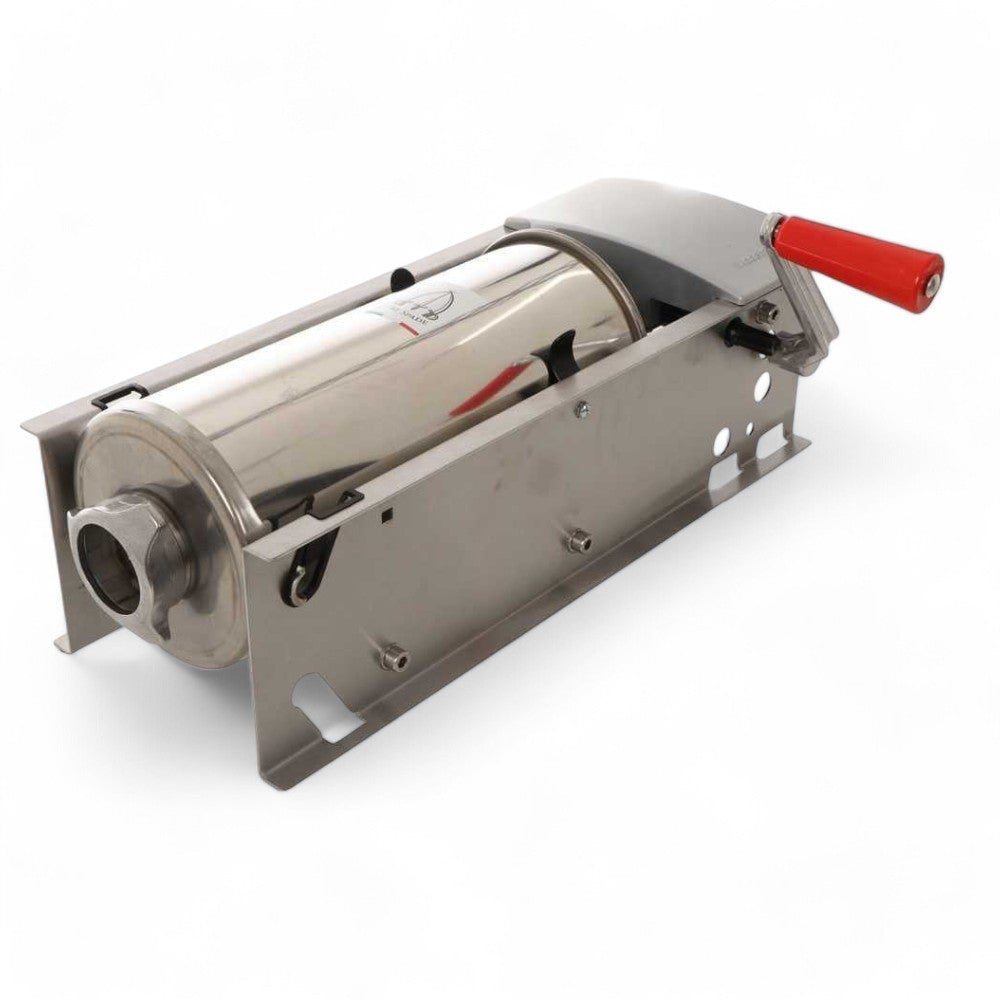 Embolsadora manual profesional de acero inoxidable con cremallera de carbono