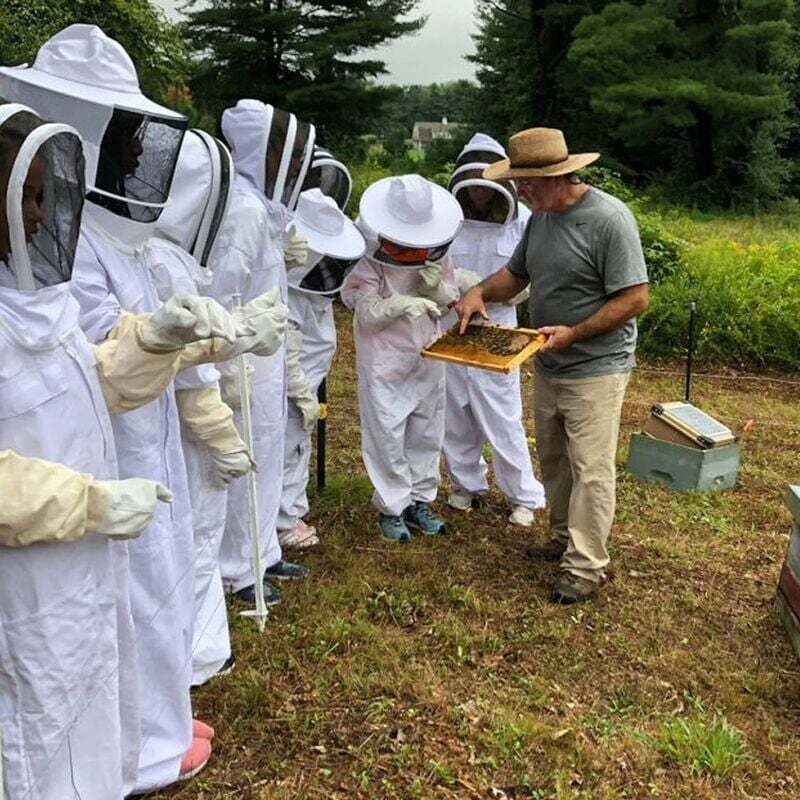 Vêtements D'apiculture, Blanc Vêtements d'apiculture protecteurs pour Enfants, Protection De l'enfant Taille M 1,2 mètre hauteur recommandée 80-130cm - 4