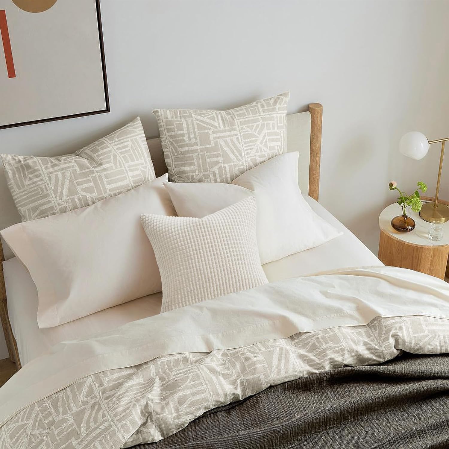 Lot de 2 Housse Coussin 40x40, Coussin Canape en Velours,Coussin Beige,Canapé Super Doux Décoration Coussin Canape Salon Chambre avec Fermeture Eclair - 4