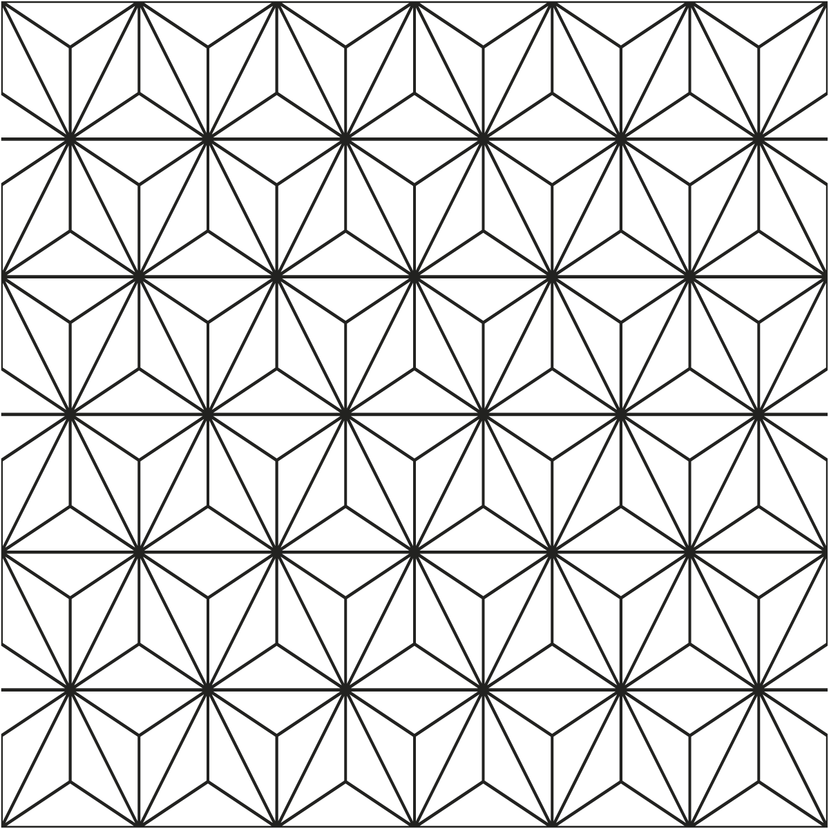 Adesivo carta da parati scandinava alric - Sticker adesivo - adesivi murali - 50x50cm - 2