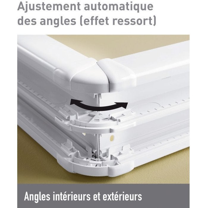 Goulotte double à clippage direct - 50 x 145 mm - Mosaic - Legrand - 5