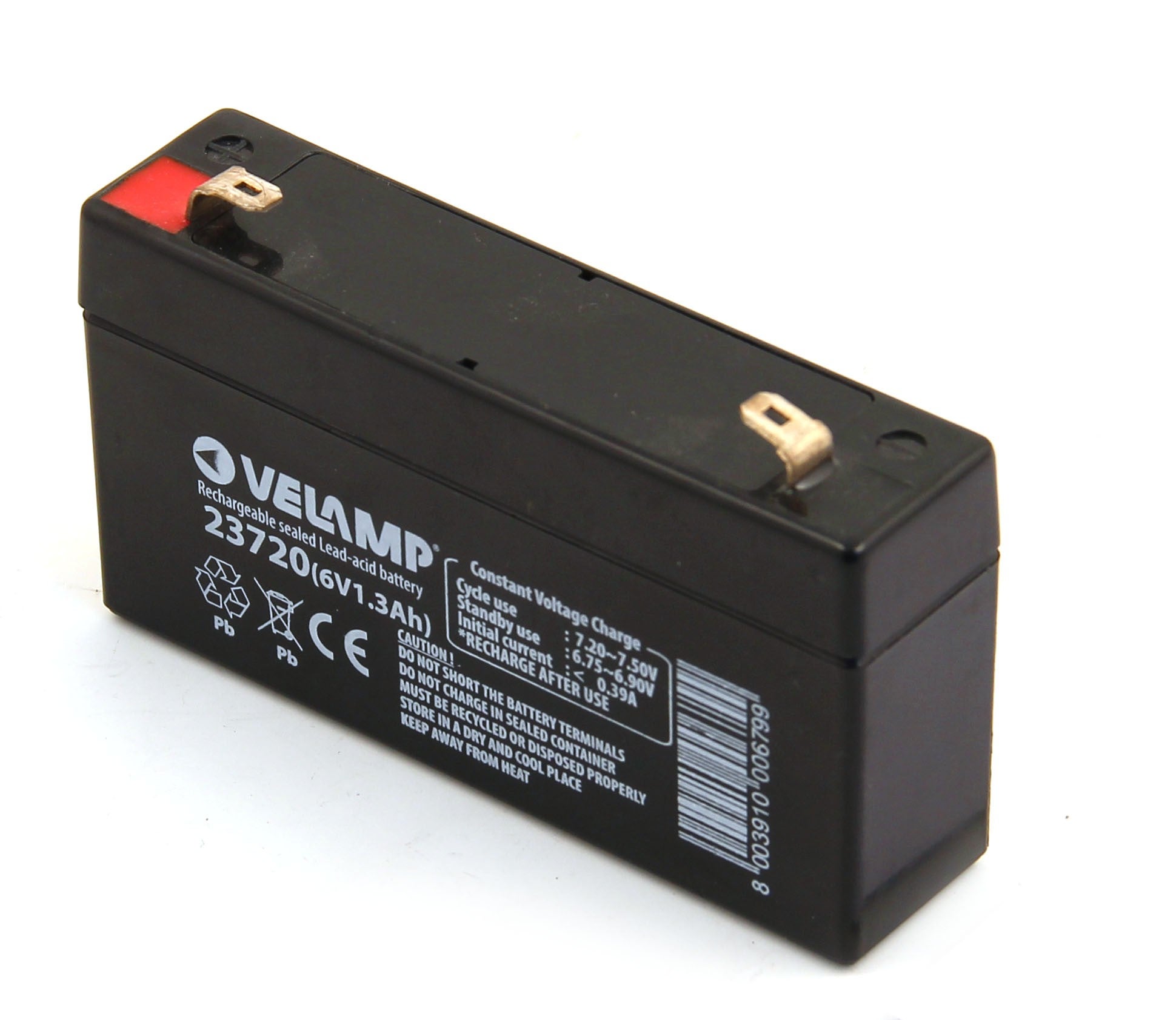 Batterie rechargeable au plomb 6V 1.3 Ah - 5
