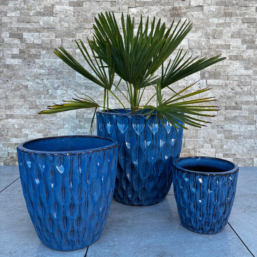 2friends Vaso da fiori grande esterno 48 x 48 cm, resistente al gelo, in plastica, prodotto in Germania, con protezione UV e serbatoio dell'acqua, colore: antracite