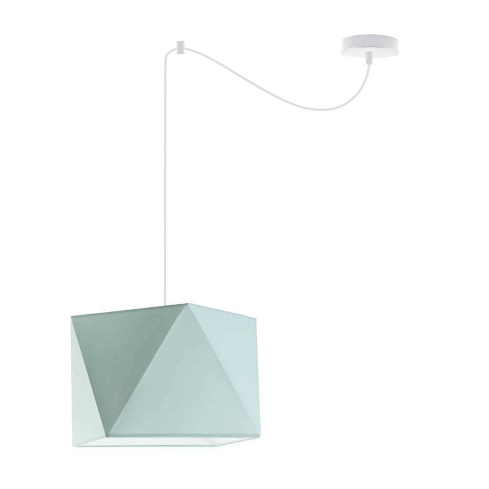 Lampa wisząca zwis żyrandol sufitowa z abażurem diament POP Z1