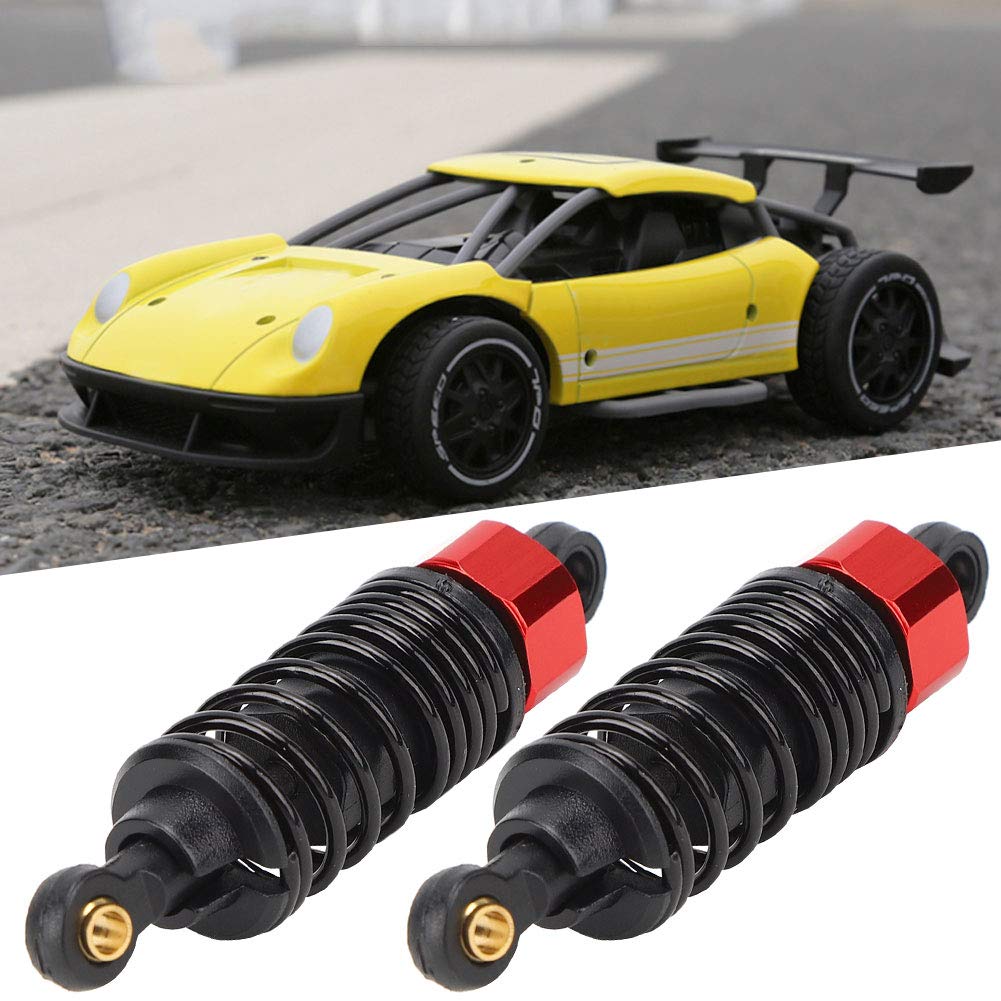 Strumento sospensione a molla per auto RC, metallo alta qualità, 2 pezzi, per JLB EM DHK HPI 1/10 (rosso) - 3