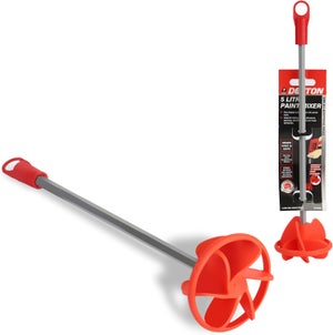 Boutihao 4 Pièces Mélangeur Peinture Plastique, Palette de Perceuse à Palette de Mélange de Résine époxy Réutilisable pour Perçage Mélange d'Époxy Peinture Glaçure Céramique