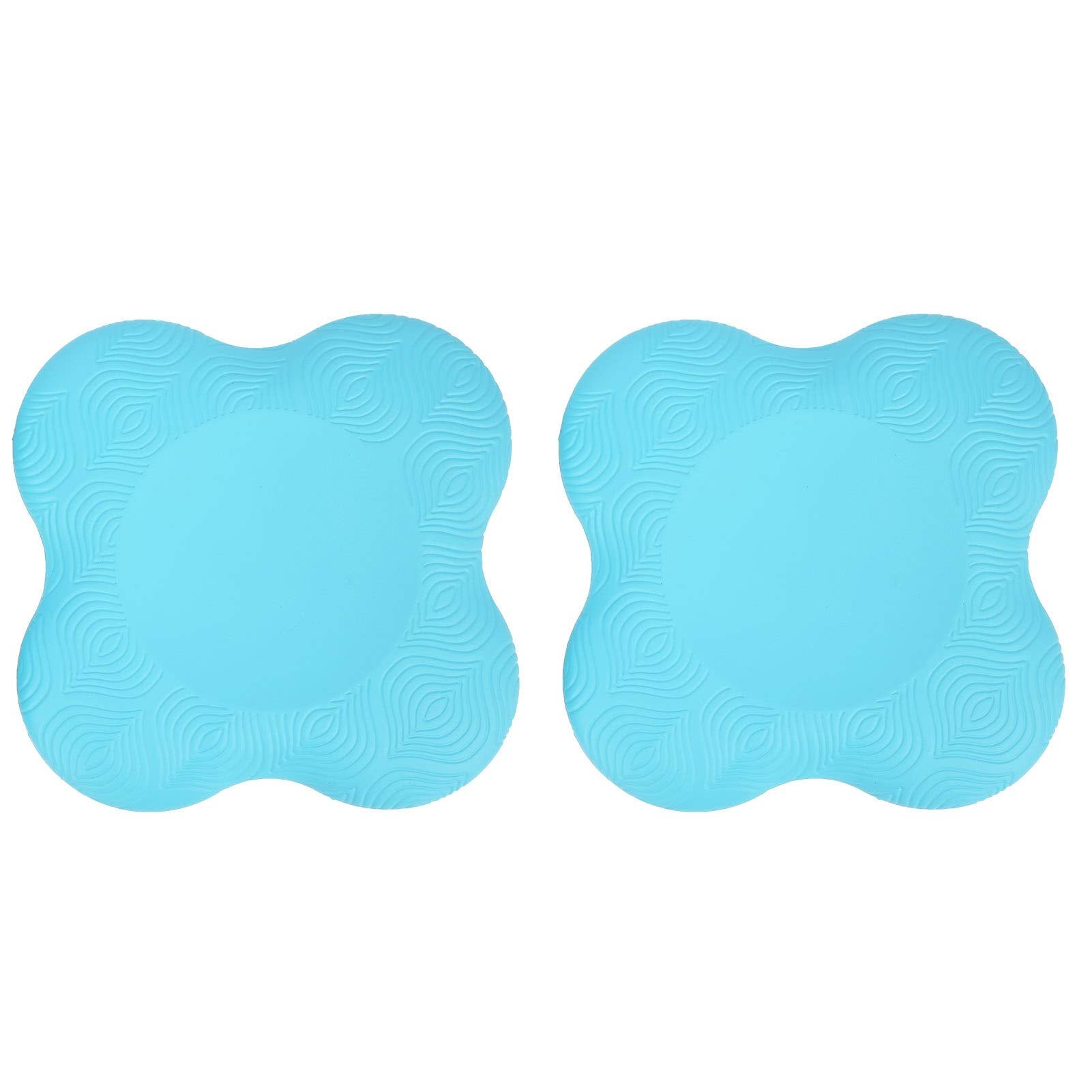 Lot De 2 Genouillères Yoga Épaisses 20×20 Cm – Coussin Genoux Antidérapant – Protection Confort Yoga Pilates Jardinage