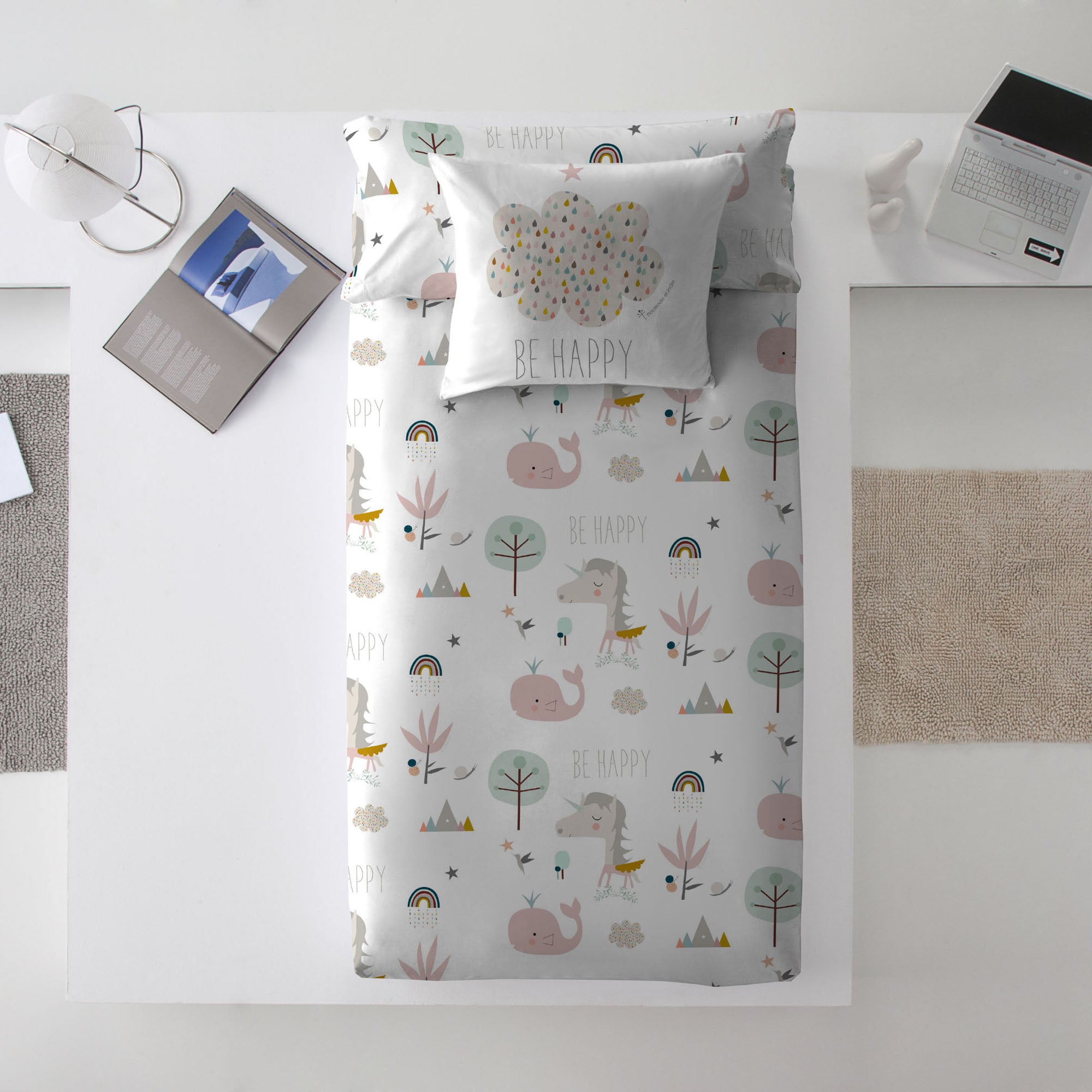 FUNDA NÓRDICA RAINBOWLAND 100% ALGODÓN CAMA 90 - 2