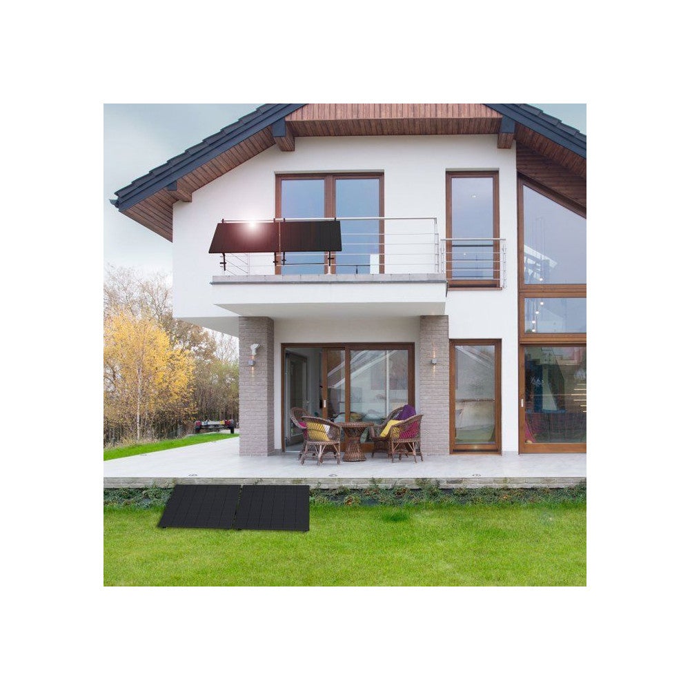 Kit panneaux solaires prémonté KYF 2x210W 420W microonduleur WiFi IP67 - 6