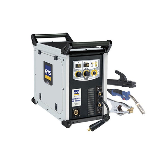 Poste à soudure GYS 065499 MIG-MAG MULTIWELD FV 220M-C avec accessoires