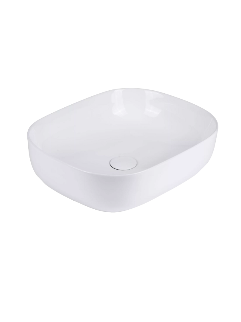 Umywalka nablatowa Uptrend HERMOSA biały połysk 1 szt.