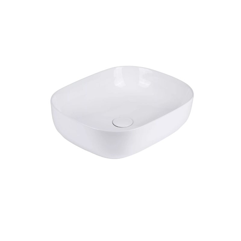 Umywalka nablatowa Uptrend HERMOSA biały połysk 1 szt.