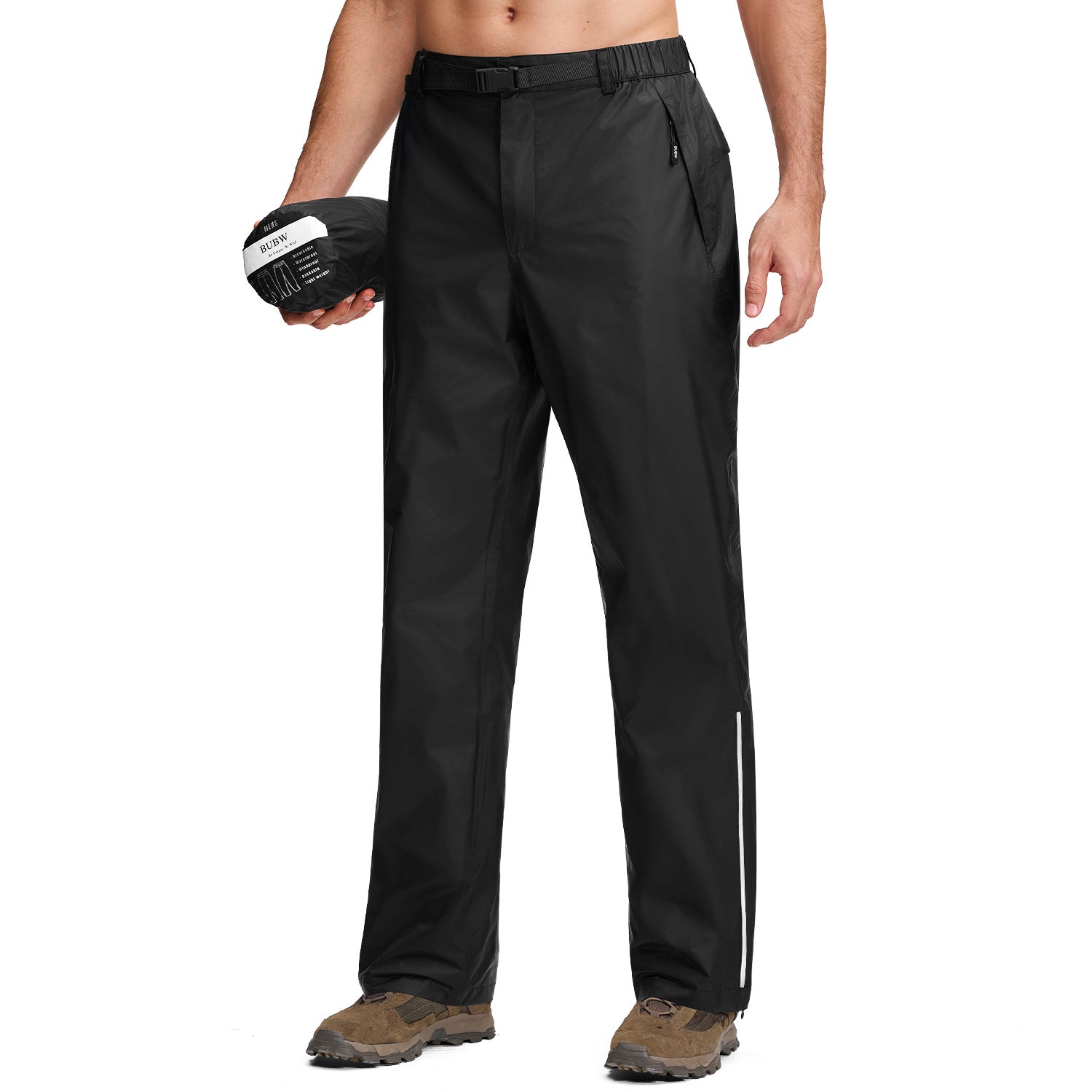 Donhobo - Pantaloni Softshell Invernali Da Uomo, Foderati In Pile, Antivento, Impermeabili, 4 Tasche Con Cerniera, Grigio Scuro, Taglia 36