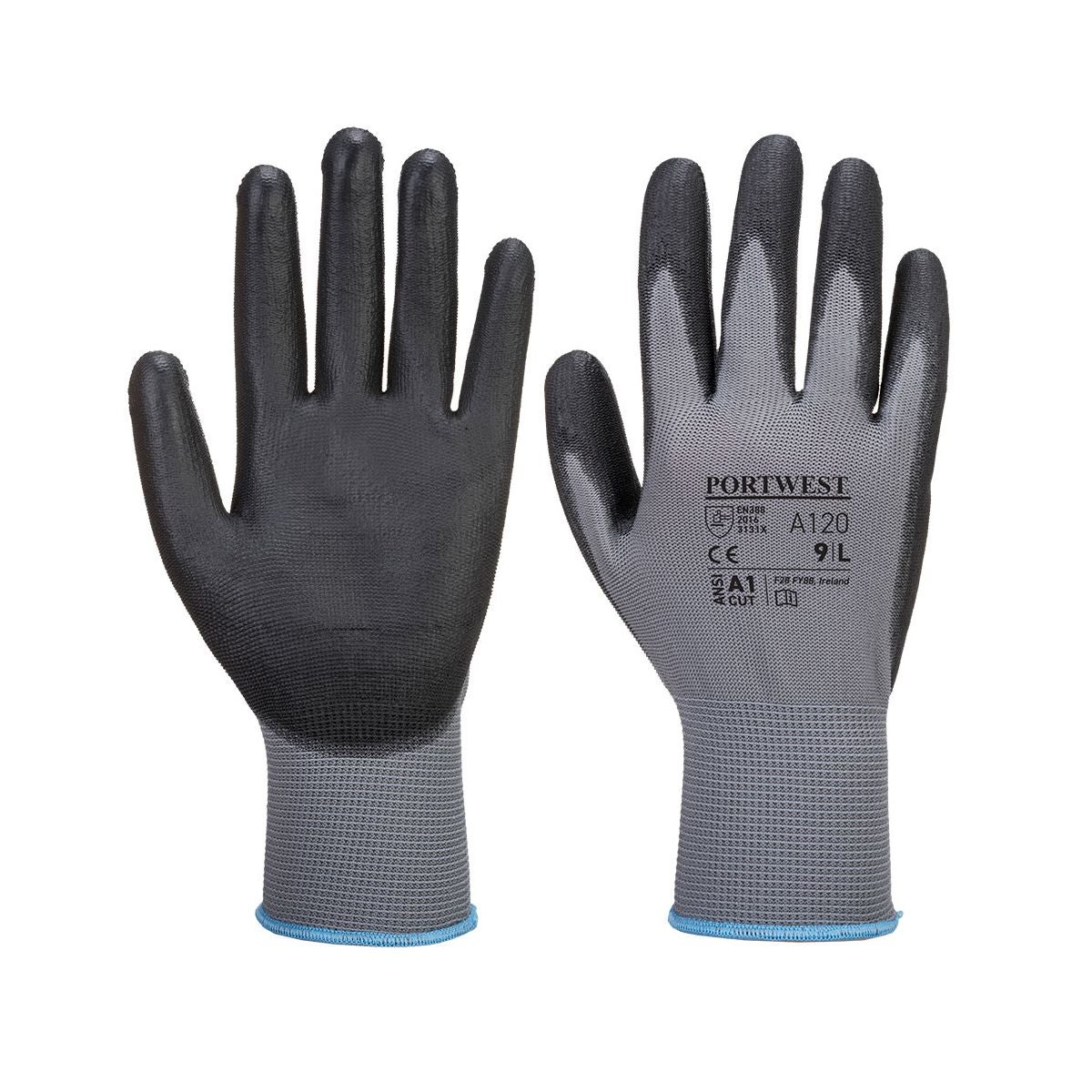 Gants De Travail Nylon Enduit PU Portwest A129XL - Taille 10/XL - Neuf Sous Emballage