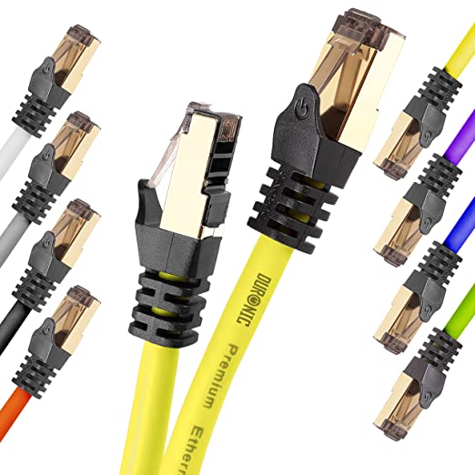 HB-DIGITAL Câble réseau Cat 8.1 de 500 m, câble d'installation, câble de données Ethernet HB-DIGITAL Câble réseau Cat 8.1 de 500 m, câble d'installation, câble de données Ethernet