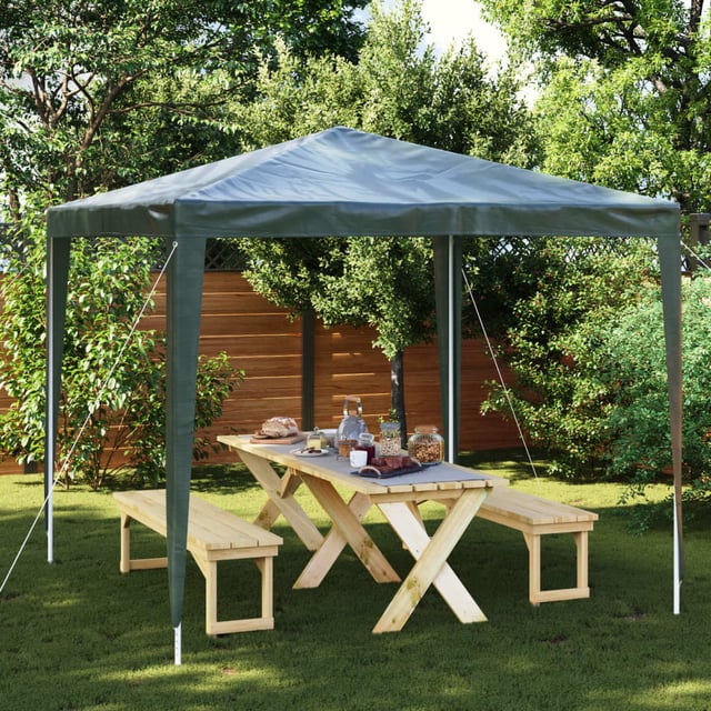 Maison Exclusive - Gazebo Professionale 2,5x2,5 m Verde 90 g/m²