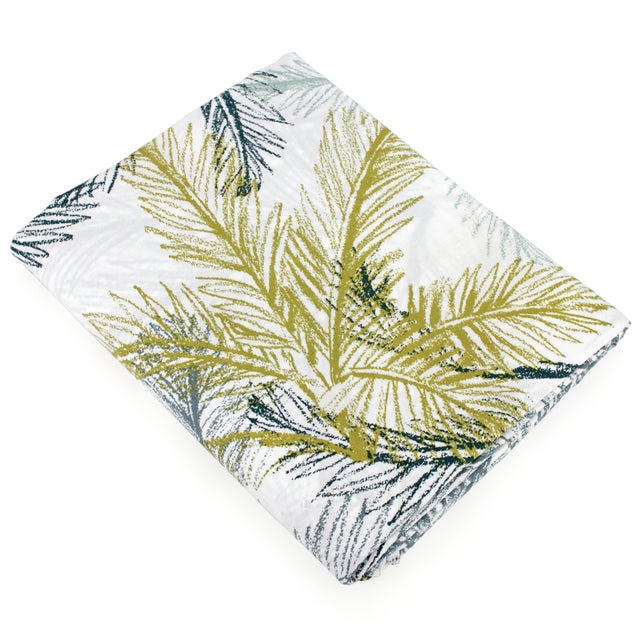 Drap plat 280x325 cm percale coton TRINIDAD mousson