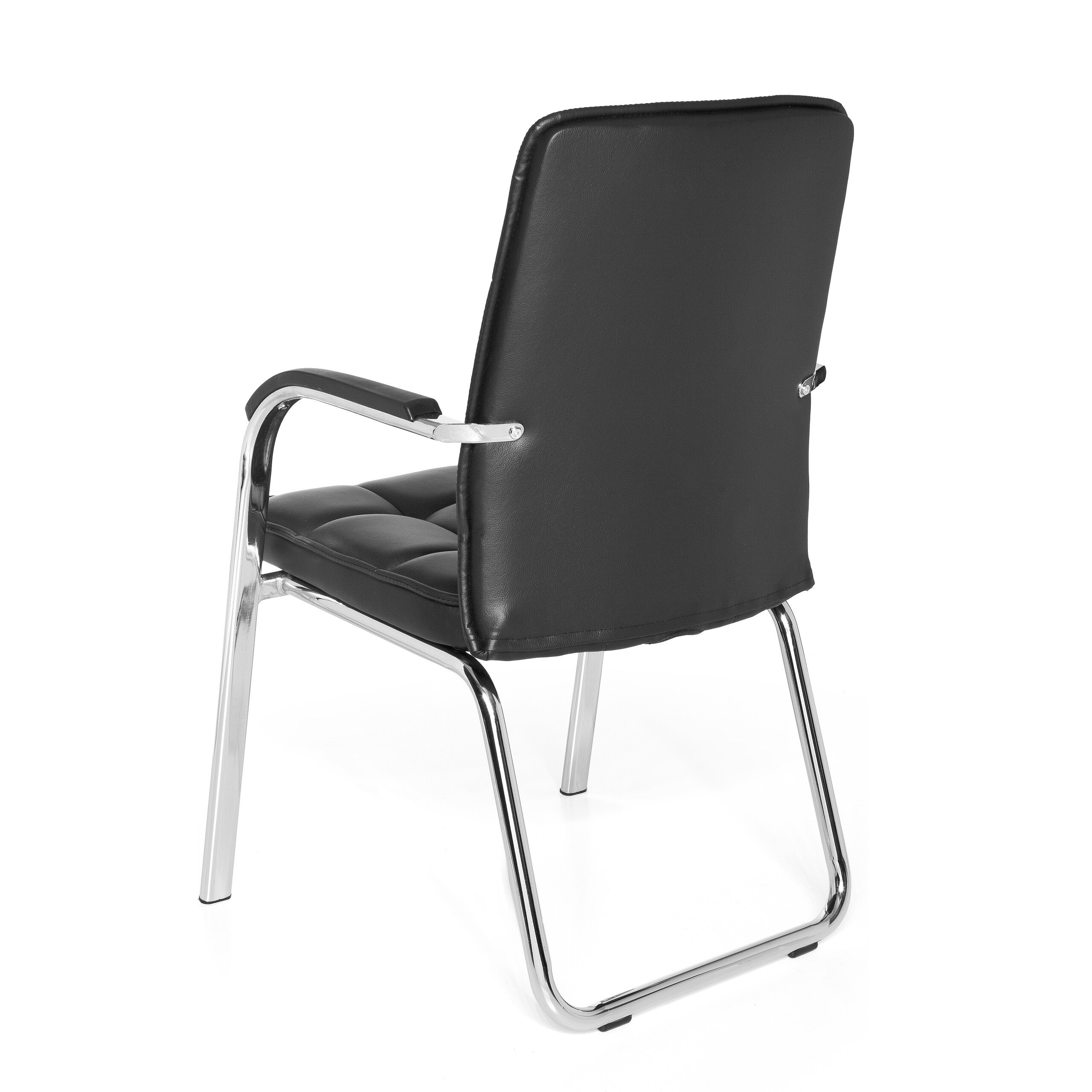Sedia da conferenza / sedia per visitatori BORNE PU nero hjh OFFICE - 7