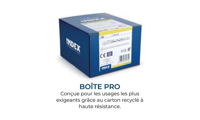 Cheville à ailettes en acier pour charges lourdes - Douille - Zingué M10 x 60 Ø16 - Boite de 50