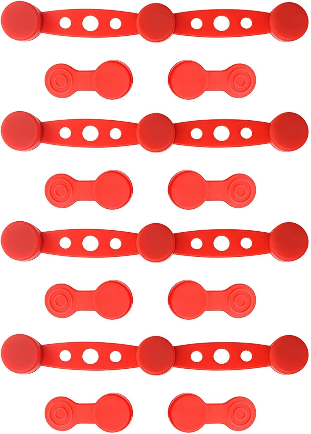 LOT DE 4 pinces nasales magnétiques anti-ronflement en silicone pour