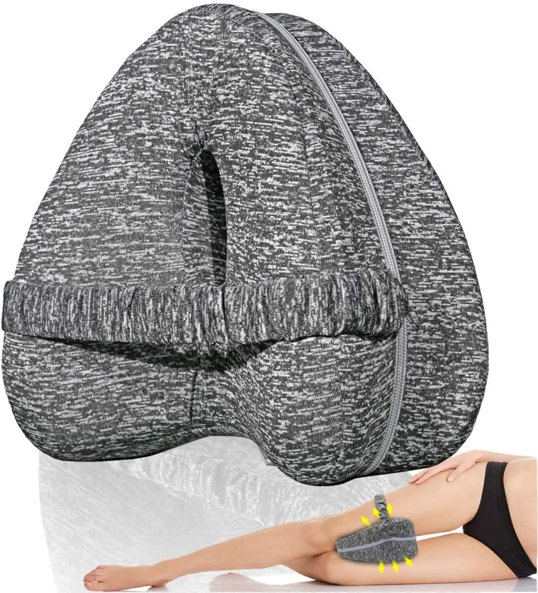 Coussin Orthopédique Pour Jambes Et Hanches - Soulagement Douleurs Sommeil Côté