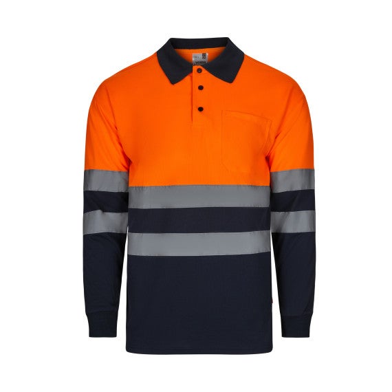 POLO BICOLORE ML HV - 8