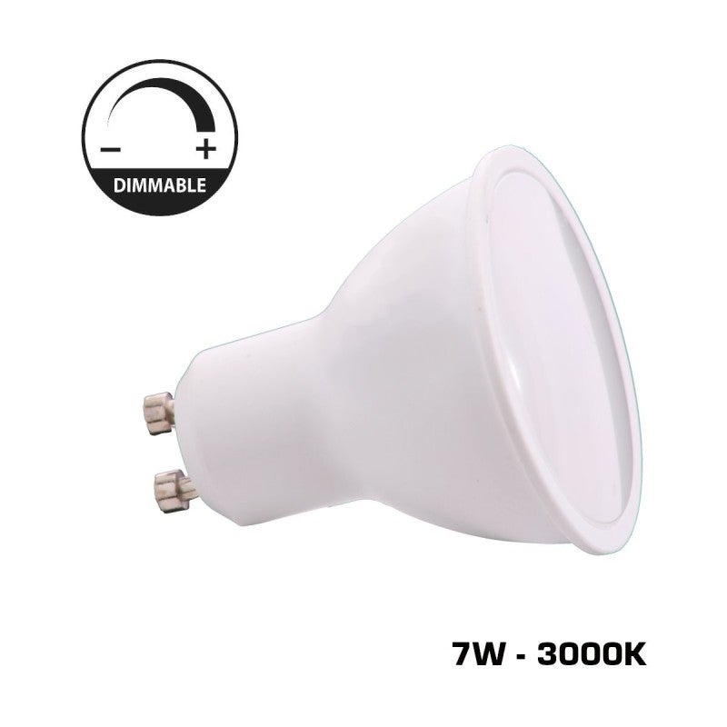 Jandei Pack 10 Bombillas Led GU10 DIMABLE 7W 3000K Blanco Cálido - 4