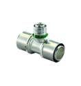 Té réduit inox à sertir S-Press multicouche MFF - 50x32x50 | Bricoman