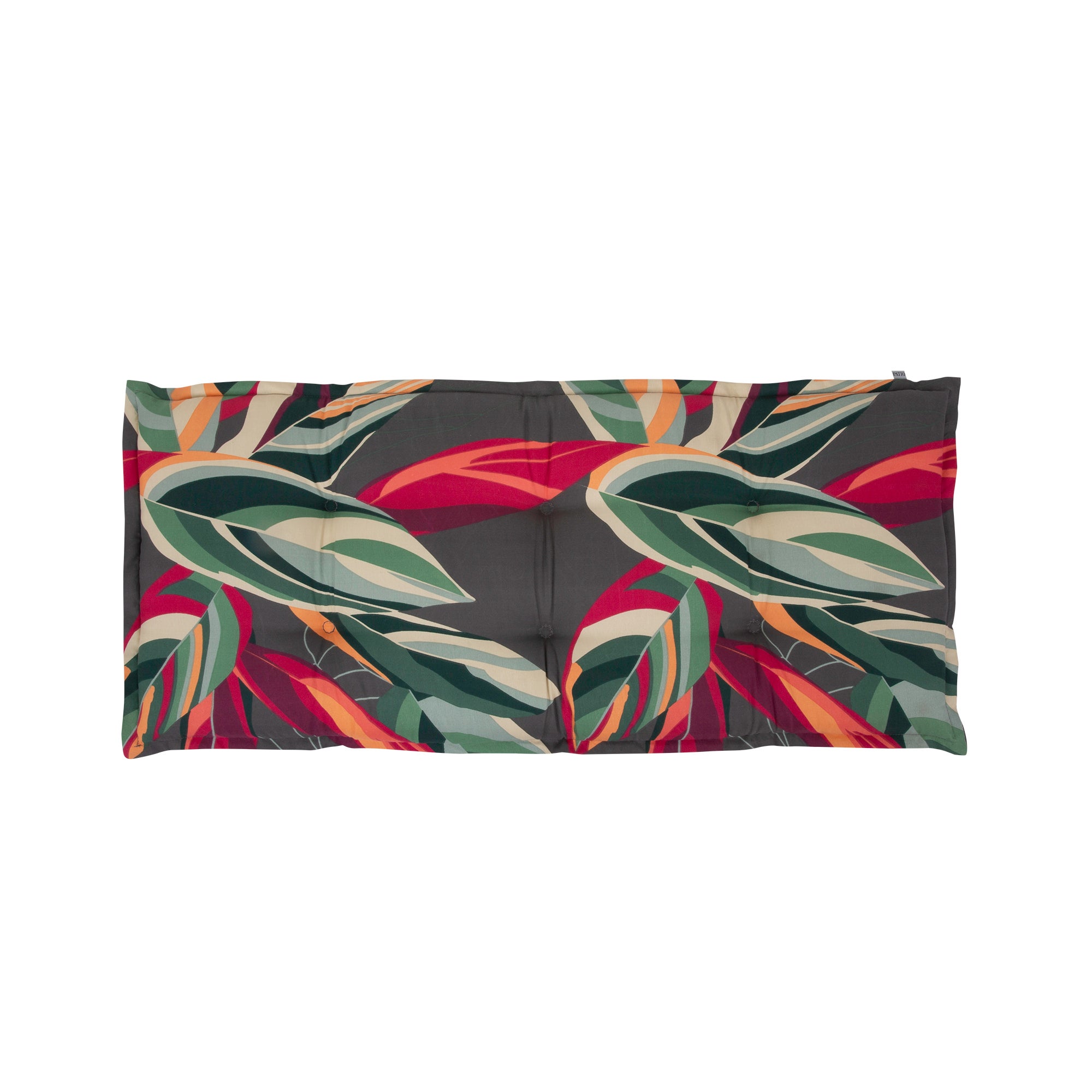 Poduszka na ławkę 110 cm motyw roślinny PATIO - 2
