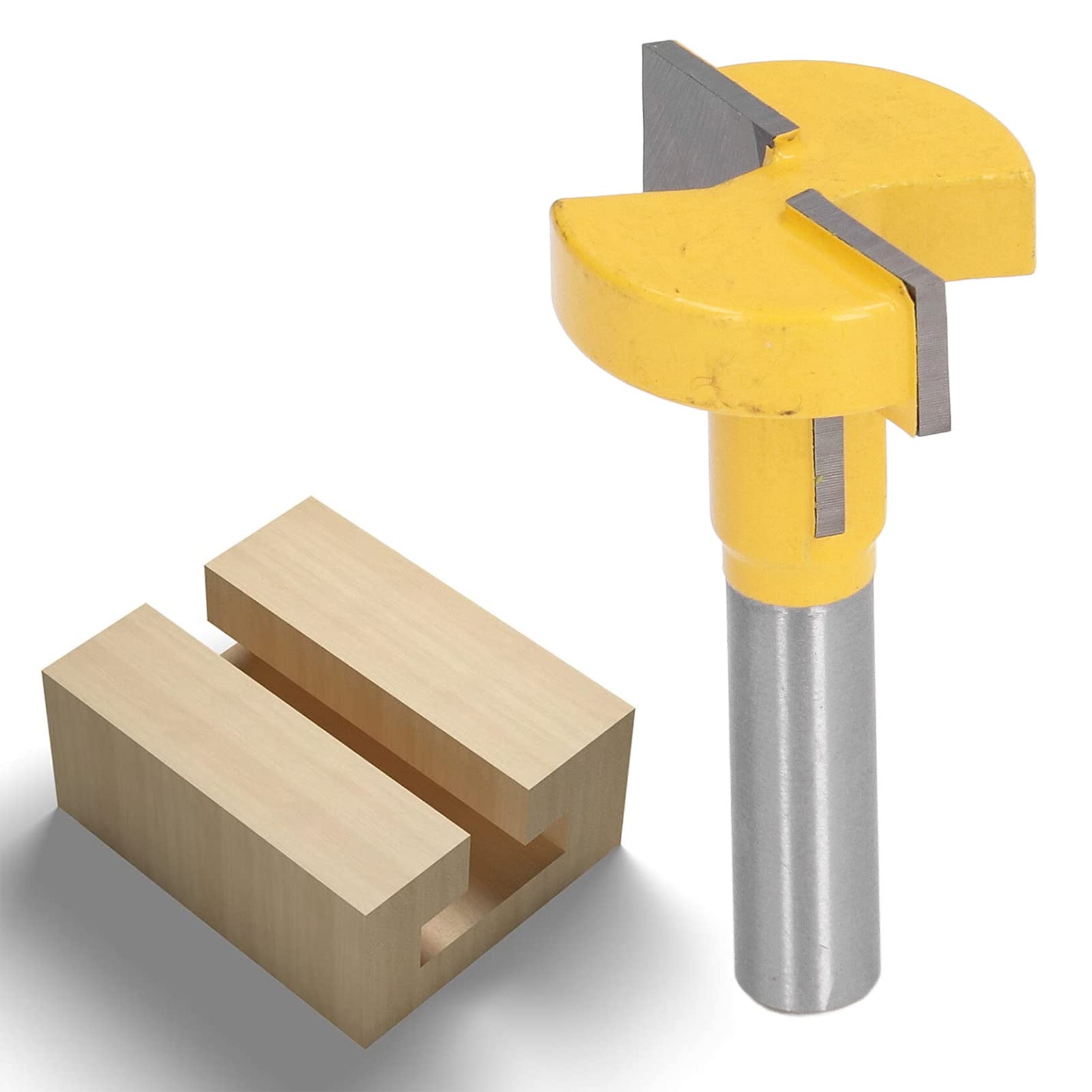 1 Fraise à Rainurer En T De 8 Mm Avec Tige De Type T Pour Le Travail Du Bois, Outils De Gravure, Fraise à Tenon, Fraises à Défoncer Le Bois - 8