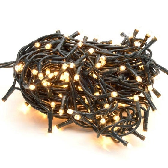 Guirlande scintillante compact EDM - esprit de Noël - blanc chaud - ampoules LED - 16 m - 72265 - 6