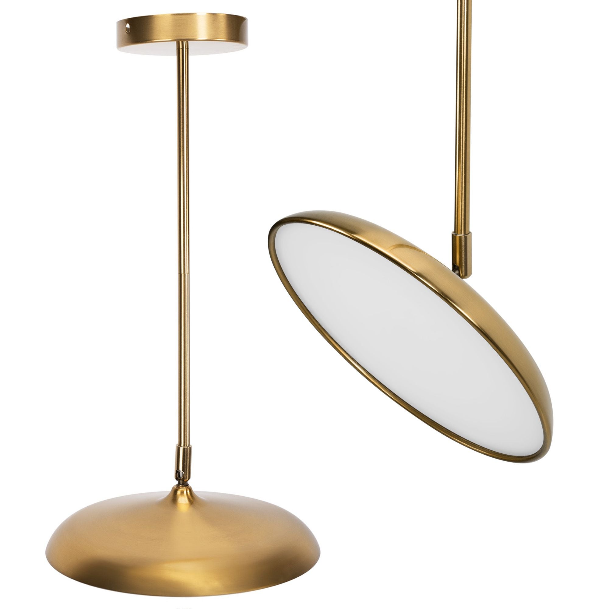 Lampa Sufitowa Wisząca Led Toolight Led App1281-Cp Złoty