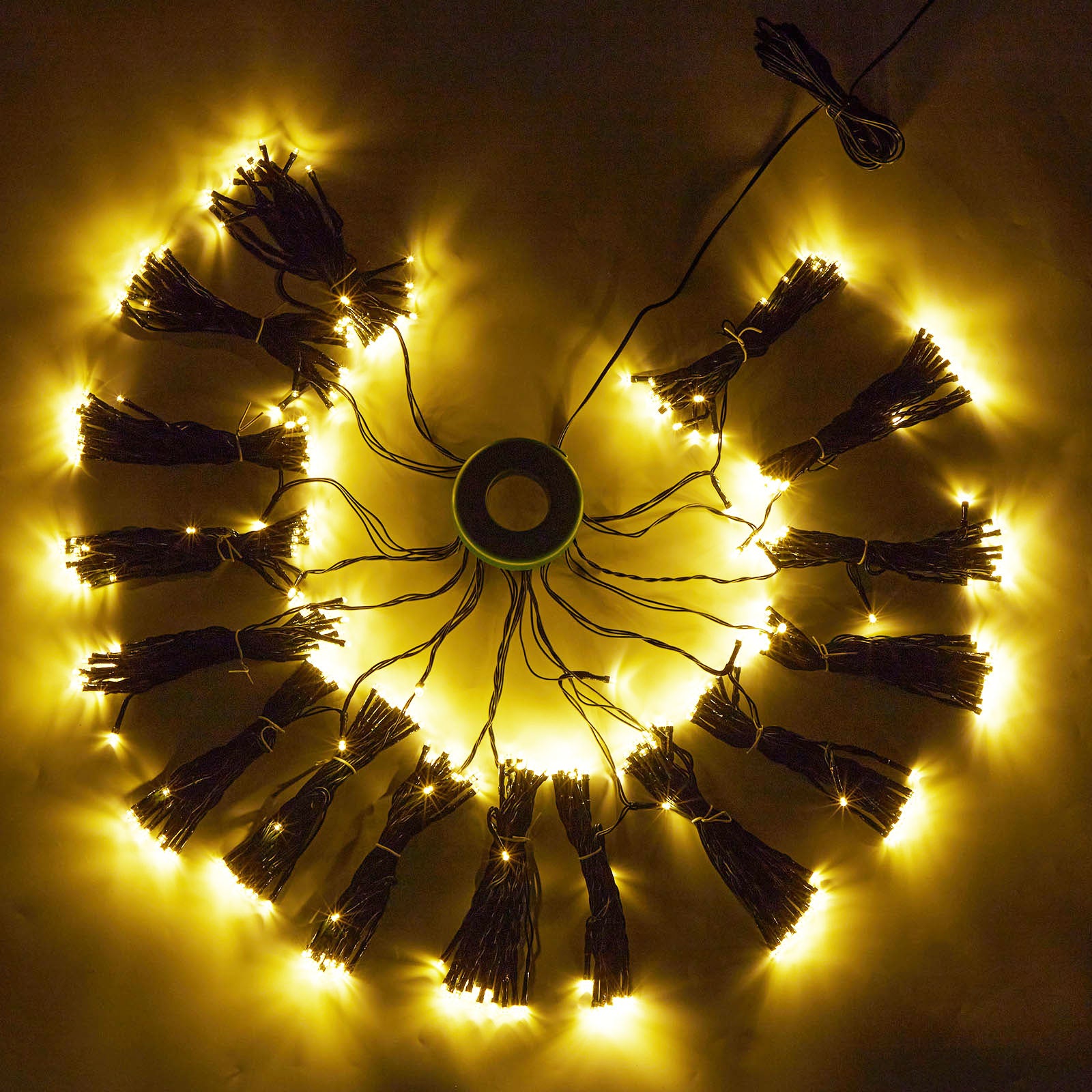 Guirlande lumineuse pour sapin de Noël 2 m 400 LED 8 modes Guirlande lumineuse pour intérieur Lumières de Noël pour décorer le sapin de Noël - 3