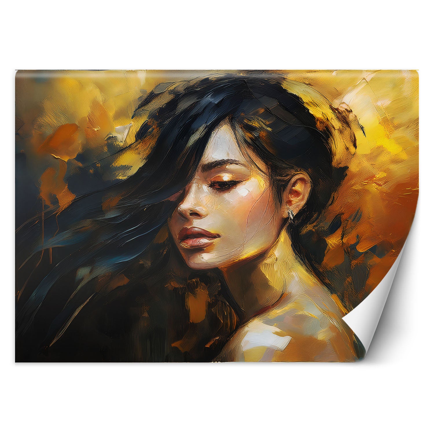 Fototapeta, Złoto Kobieta Glamour 250x175