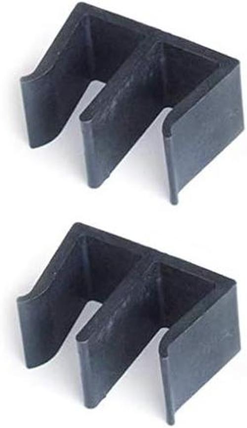 Ganci A J Per Scale Letto A Castello - 2 Pezzi, Rivestimento PVC, Ferro Resistente, Nero - Foto 5