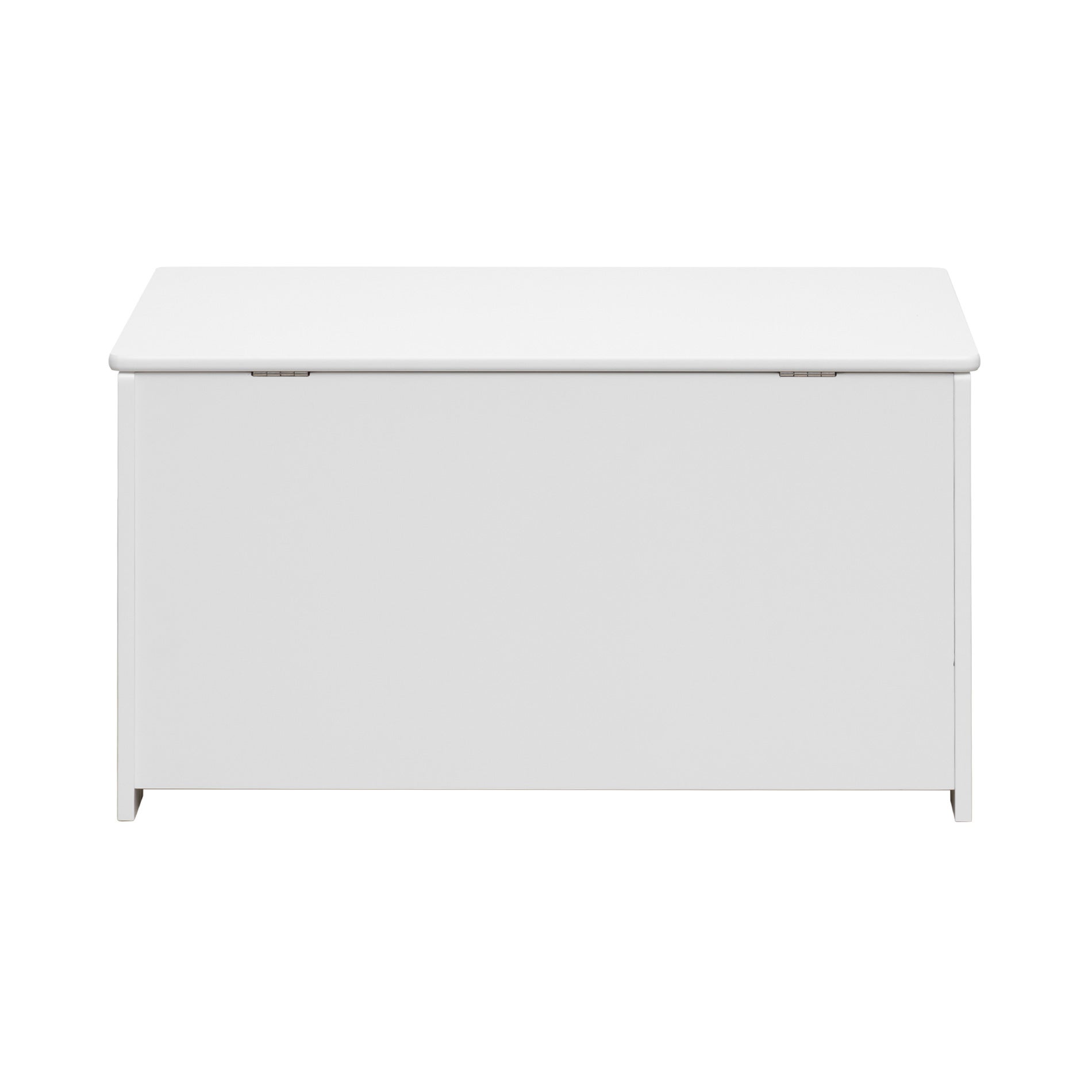 Coffre de Rangement Banc Rebecca Mobili avec Couvercle en bois pour Jouets Enfants Blanc - 5