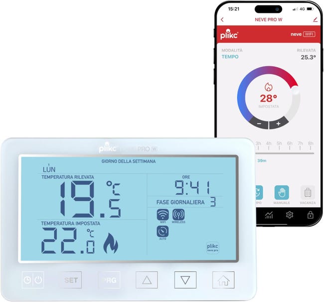 Cronotermostato Digitale Settimanale Seitron Modello Wi-Time - Foto 8