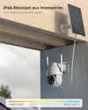 COCOCAM 2K Caméra de Surveillance WiFi 2.4GHz Extérieure, Caméra ...