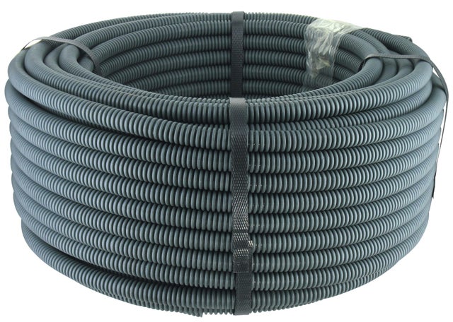 Gaine ICTA avec tire fil diamètre 16 mm - Gris - Longueur 50 m