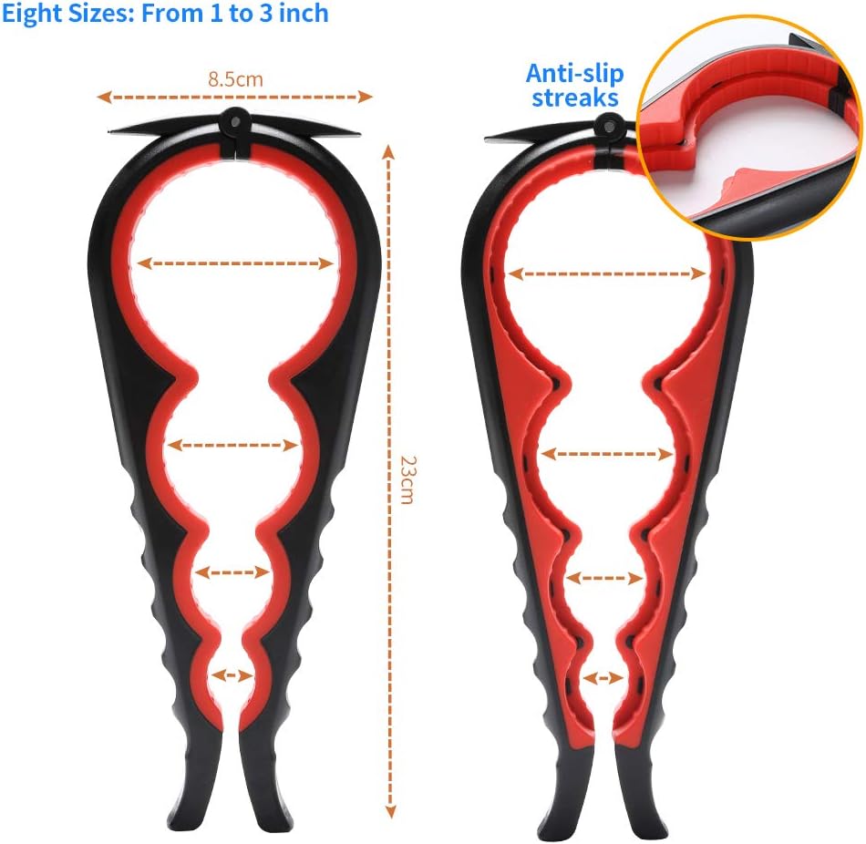 Apribottiglie a vite 5 in 1 antiscivolo