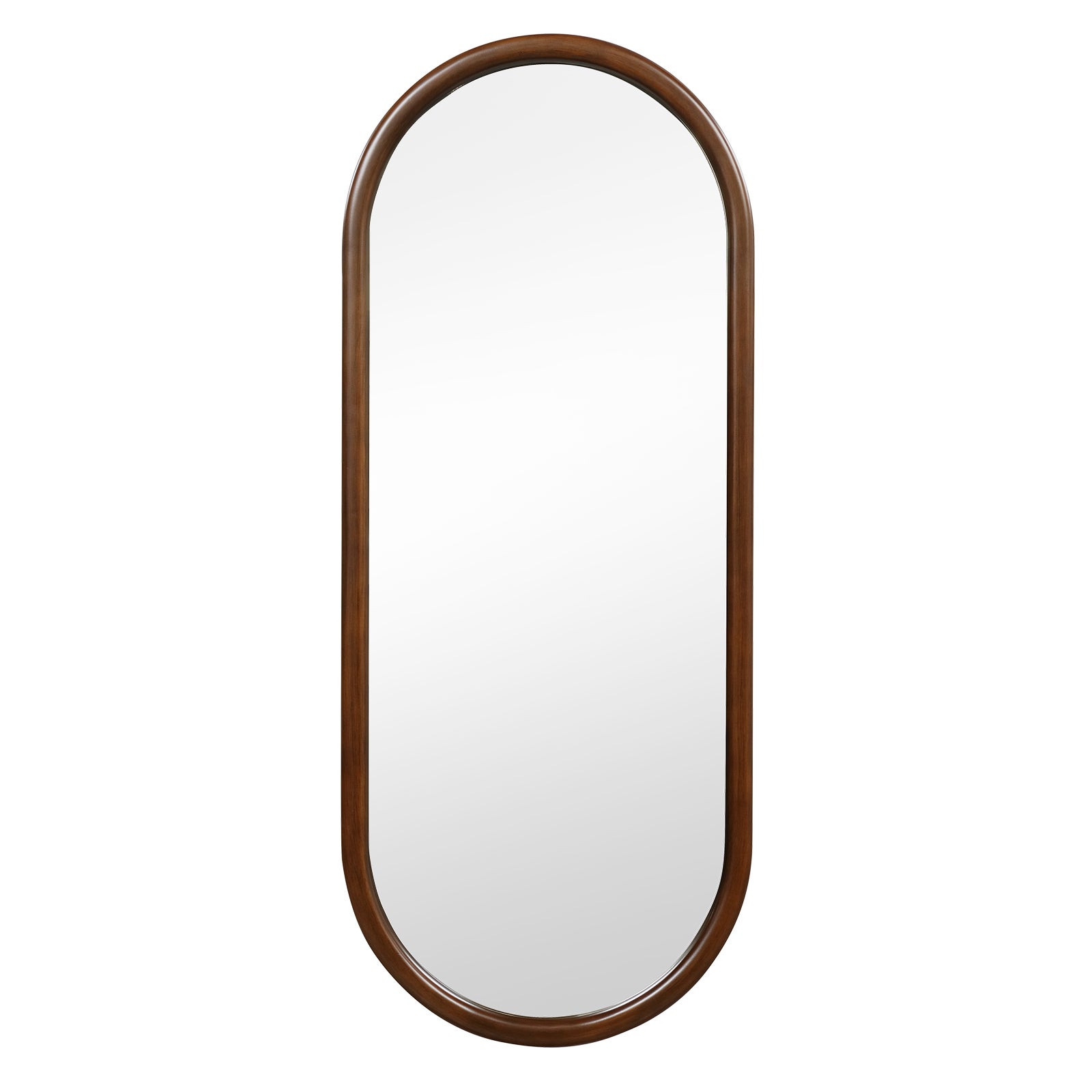 GOPLUS Miroir Mural Pleine Longueur, 110 Cm X 38 Cm Miroir Rectangulaire Sans Cadre Avec