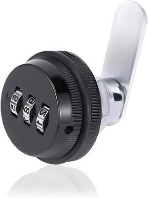 Serratura Meccanica A Combinazione Per Cassetto - 3 Cifre, In Lega Di Zinco, Facile Da Installare (per Spessori 12-16 Mm)