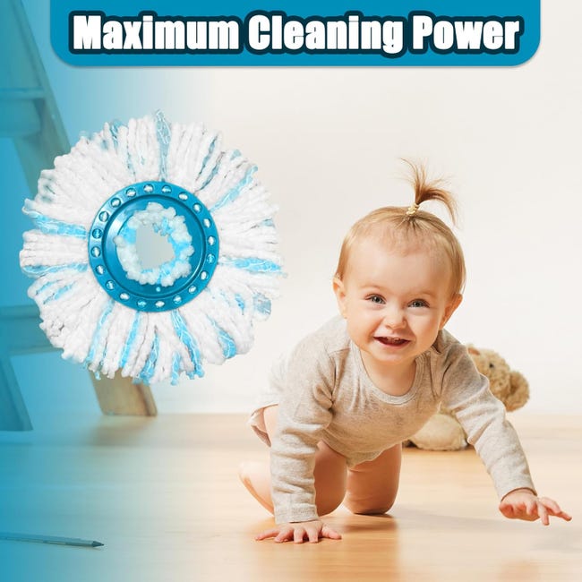 Swiffer Recharge 4 Têtes Rechange Serpillière Leifheit Clean Twist - Microfibre Haute Absorption - Lavable Machine Tete De Rechange Balai Leifheit Swiffer Recharge 4 Têtes Rechange Serpillière Leifheit Clean Twist - Microfibre Haute Absorption - Lavable Machine Tete De Rechange Balai Leifheit
