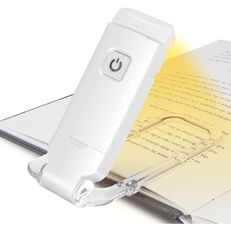 Lampka do czytania LED z klipsem i czujnikiem dotykowym dla dzieci do zamocowania na łóżku Lampka z klipsem elastyczna gęsią szyją ładowana przez USB
