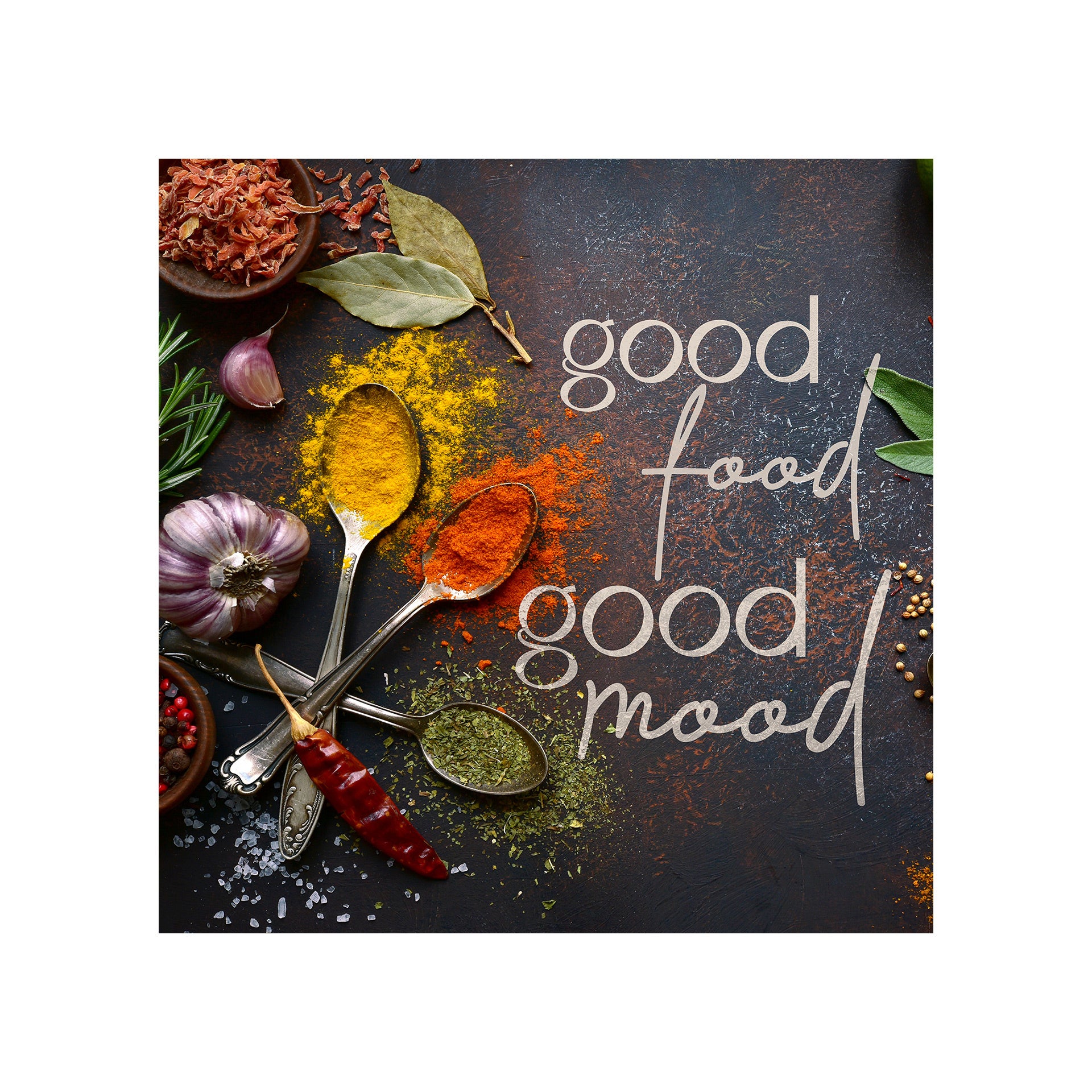 STYLER Tablou din sticlă Glasspik atmosferă 30 x 30 cm, decor modern de perete pentru living, dormitor, hol și birou