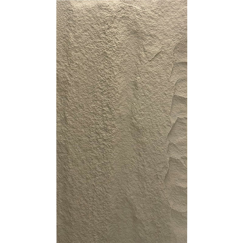 Zestaw dekoracyjnych paneli 3D z efektem kamienia, 10 szt., 7,2 m2, okładzina ścienna PU, 120 x 60 x 3, kolor cementowo-szary