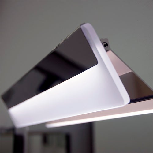 Applique LED Salle De Bain Alpinaluz 40cm - IP44, 8W 810lm, 4000K, Chrome - Pour Miroir Ou Mur
